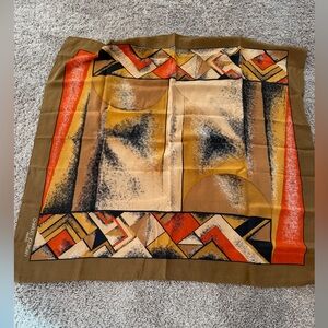 100% Silk Scarf Charles Jourdan